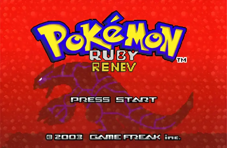 Pokemon Ruby Renev  V1.4.1 GBA