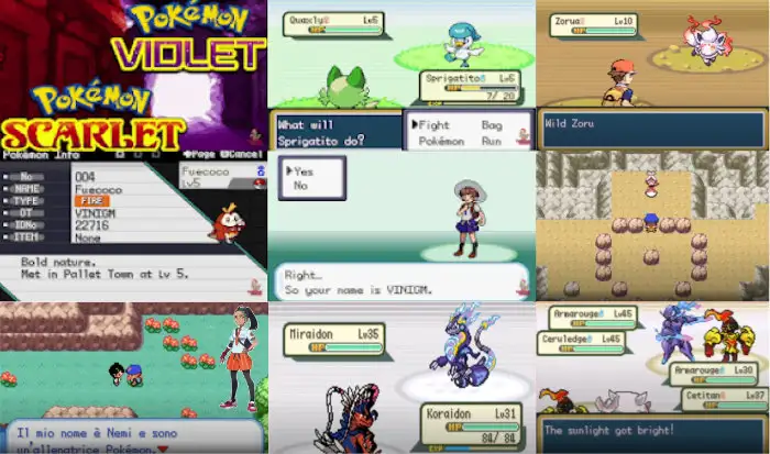 Giới Thiệu Pokemon Scarlet & Violet GBA