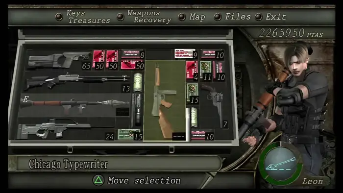 Vũ Khí Trong Resident Evil 4